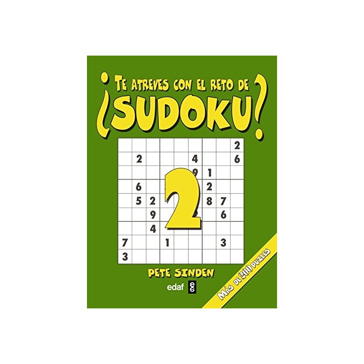 TE ATREVES CON EL RETO DE SUDOKU
